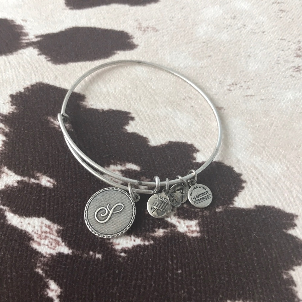 S charm bracelet